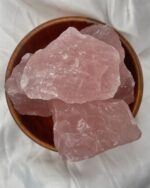 Raw Rose Quartz Crystal Stone 1pc