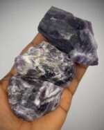 Raw Chevron/Dream Amethyst Crystal Stone  1pc - Image 2