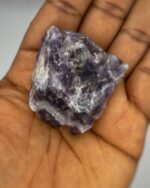 Raw Chevron/Dream Amethyst Crystal Stone  1pc - Image 3