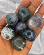 Moss Agate Tumbled Stone 1pc - Image 3