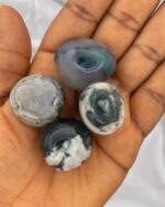 Moss Agate Tumbled Stone 1pc - Image 2