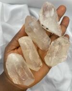 Raw Clear Quartz Point Crystal Stone 1pc - Image 2