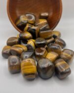 Tiger's Eye Crystal Tumbled Stone Tiger eye 1pc