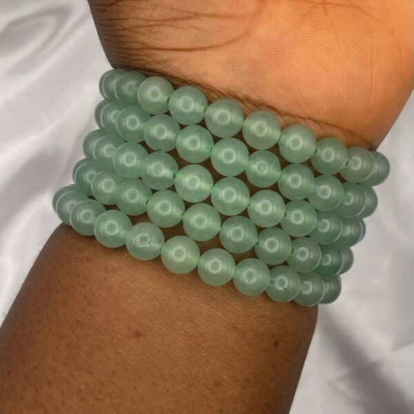 Green Aventurine Crystal Bracelet 1pc
