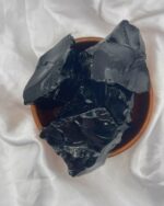Chunky Raw Black Obsidian Stone 1pc - Image 4