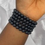 Black Tourmaline Crystal Bracelet 1pc