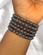 Smoky Quartz (Smokey Quartz) Crystal Bracelet 1pc - Image 2