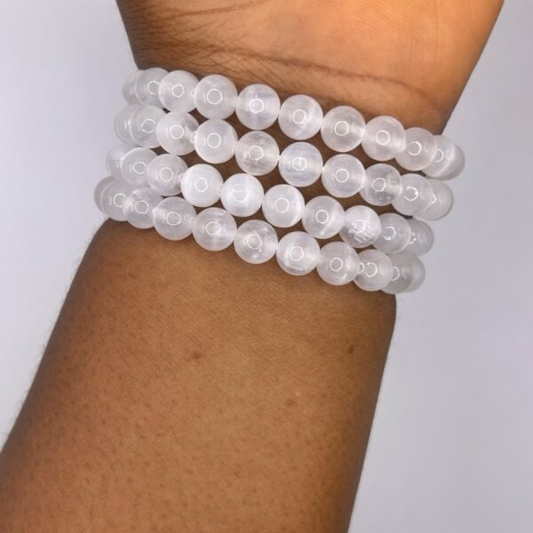 Selenite Crystal Bracelet 1pc