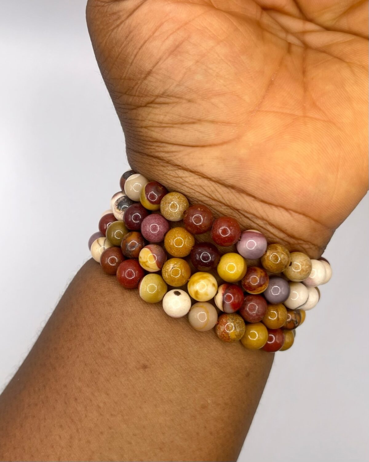 Mookaite Jasper Crystal Bracelet 1pc - Image 1