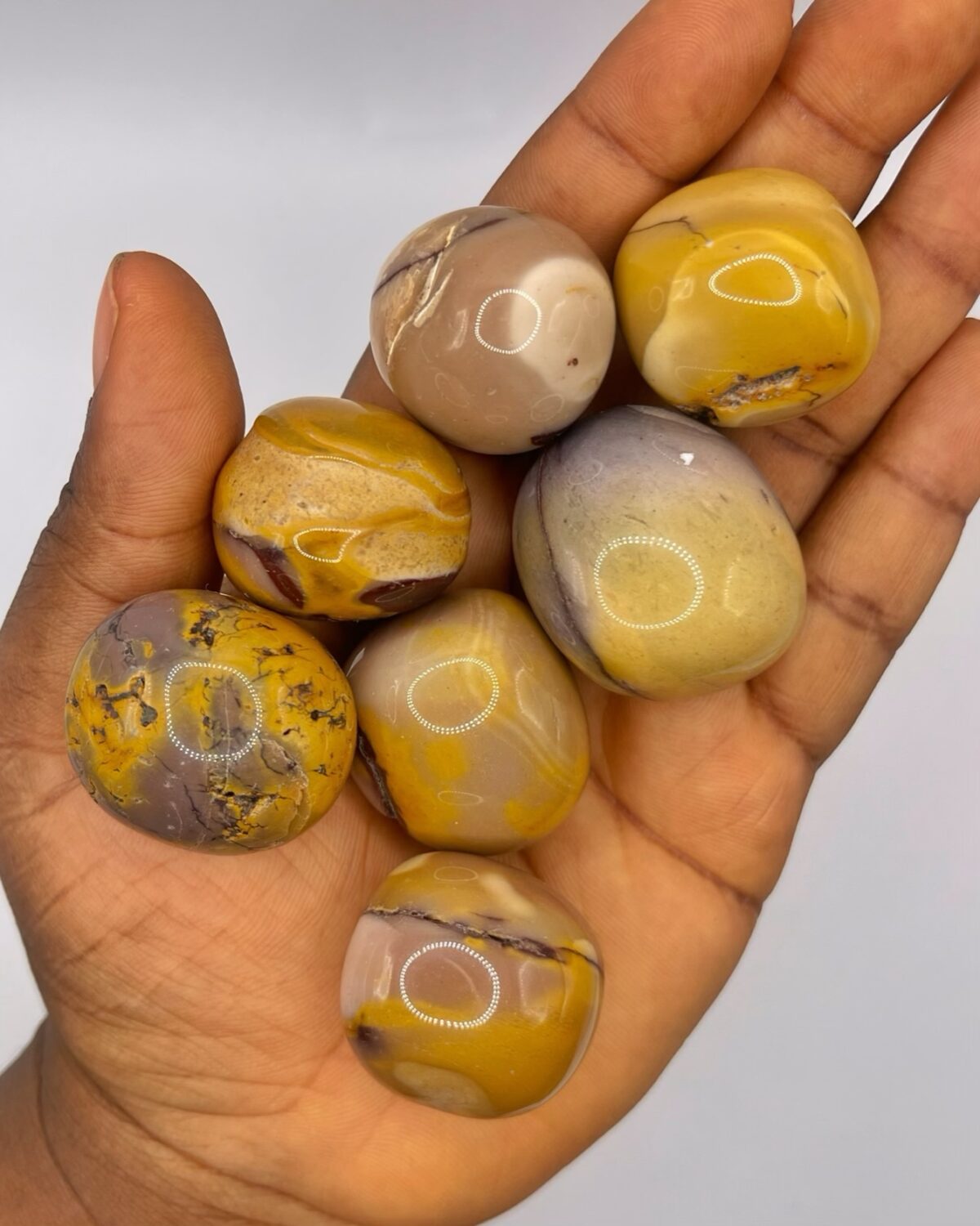 Mookaite Jasper Crystal Tumbled Stone - Image 2