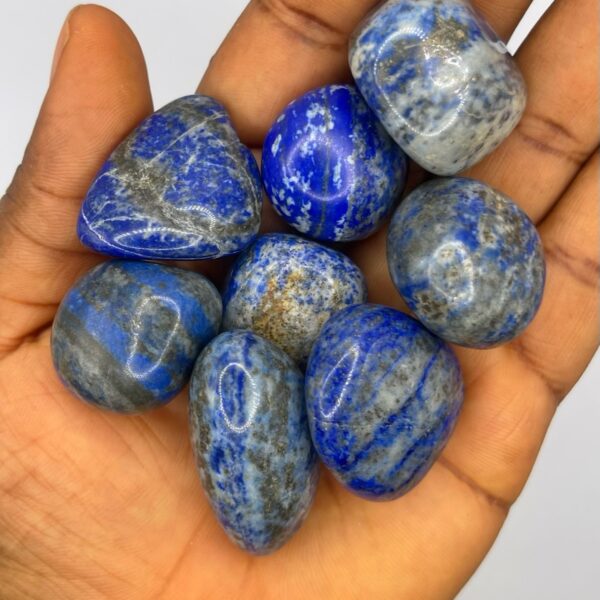 Lapis Lazuli Crystal Tumbled Stone 1pc