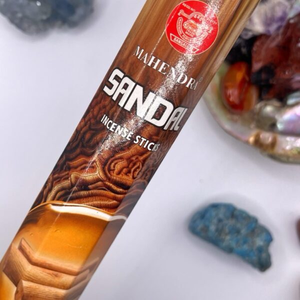 Sandalwood Incense Sticks Spiritual Alignment Aura Cleansing Deep Meditation 20 Sticks Per Pack