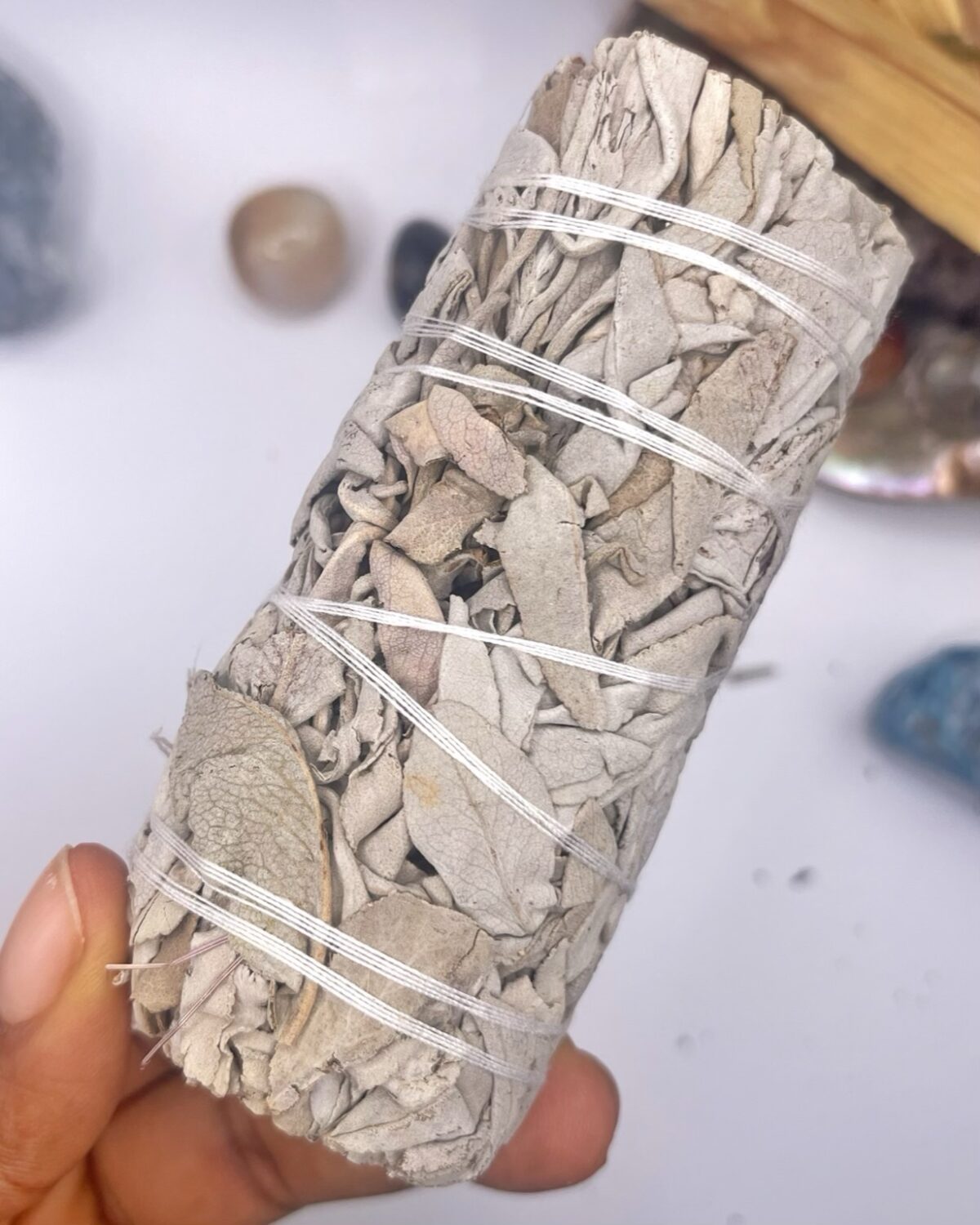 California White Sage Smudging Herb Smudge Bundle - Image 2