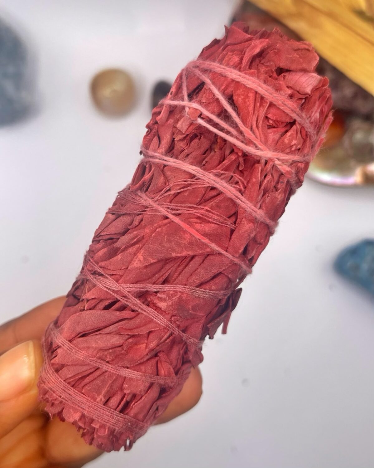 Dragonblood Sage Smudging Herb Smudge Stick Bundle - Image 1