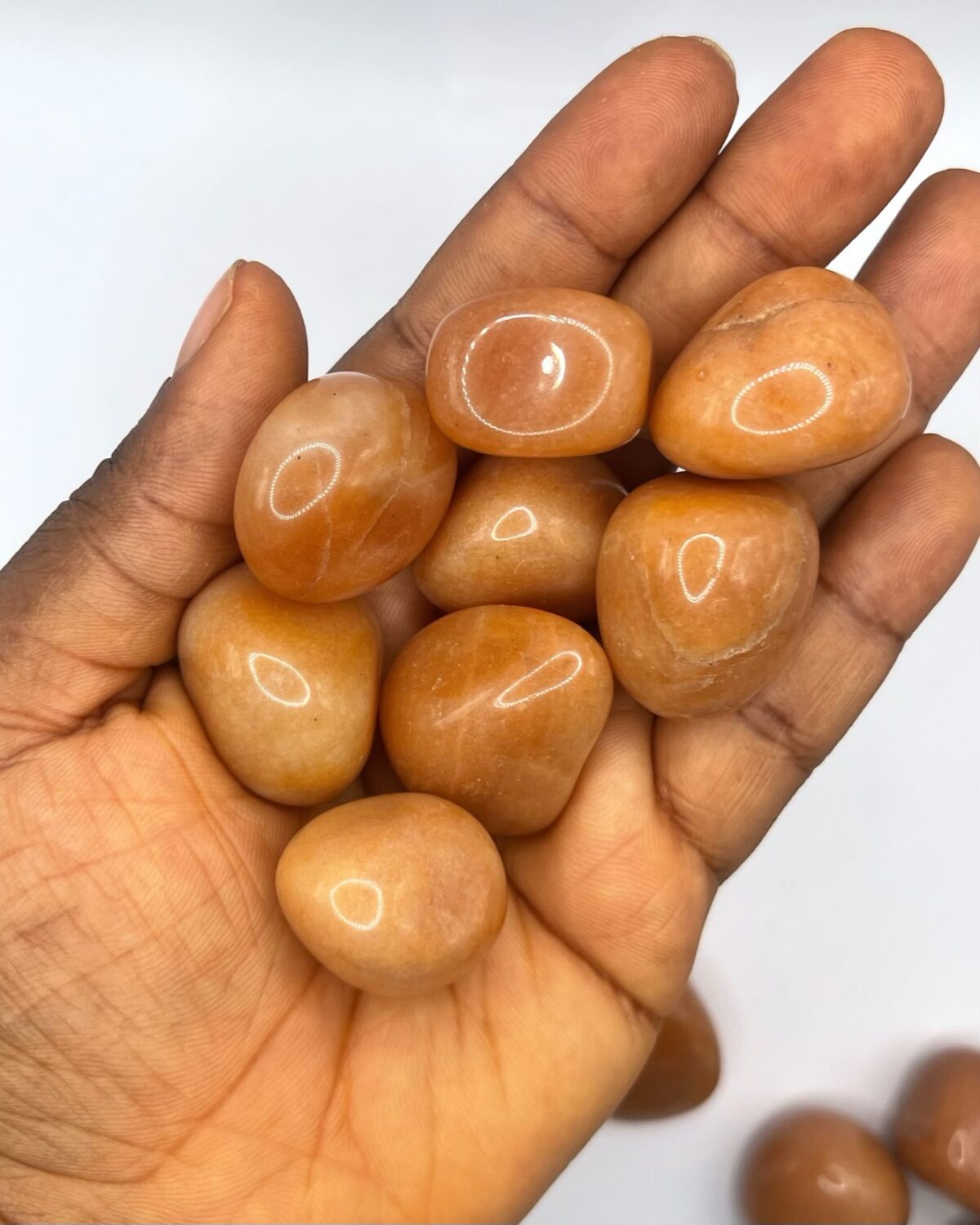 Orange Aventurine Crystal Tumbled Stone - Image 5