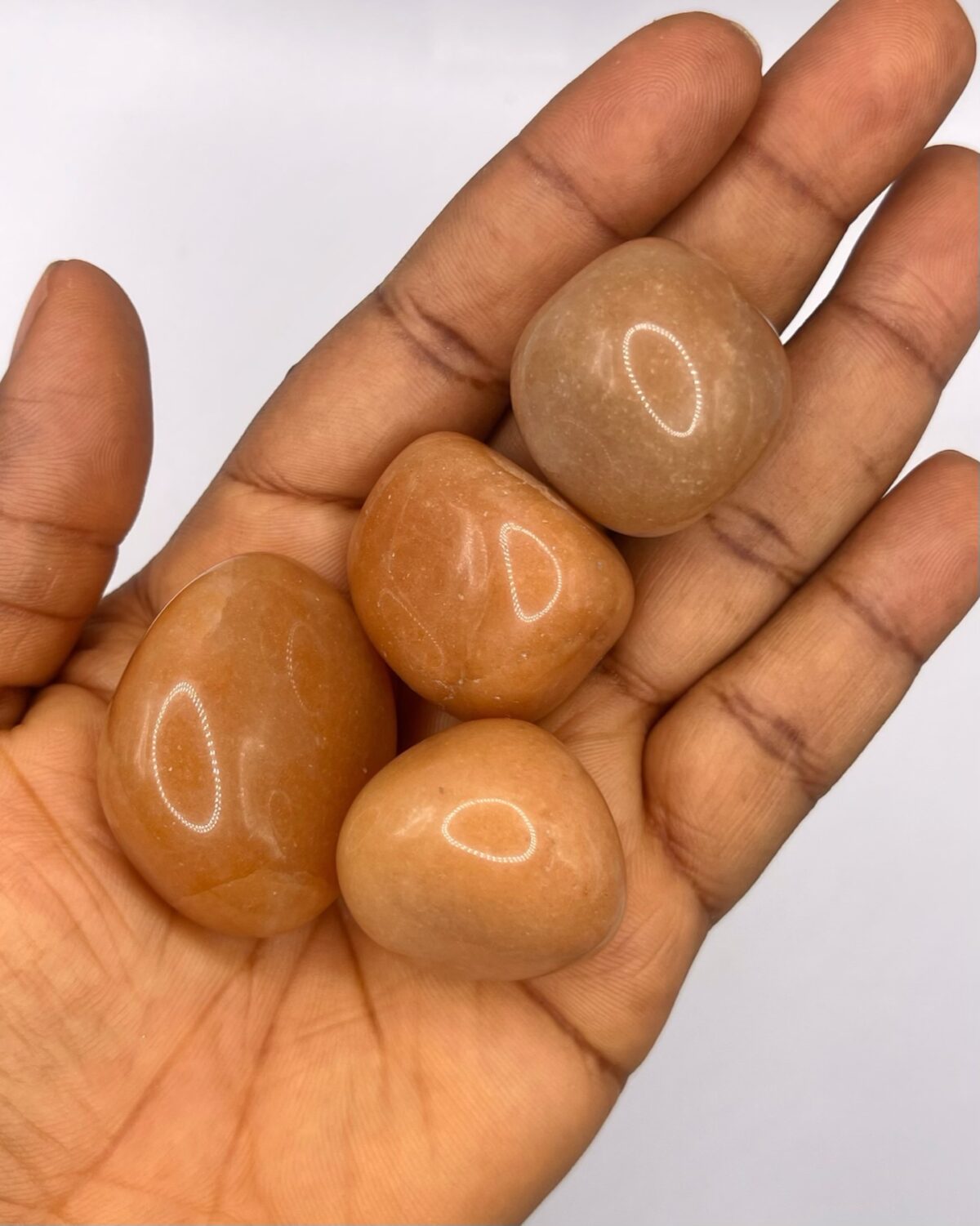 Orange Aventurine Crystal Tumbled Stone - Image 3