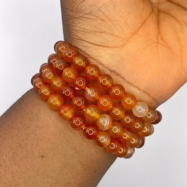 Carnelian Crystal Bracelet 1pc