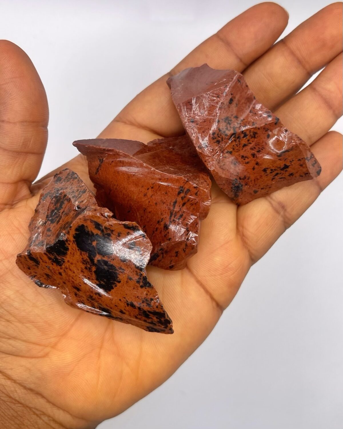 Mahogany Obsidian Raw Stone 1pc - Image 1