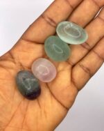 Multicolour Rainbow Fluorite Tumble Stone 1pc - Image 2