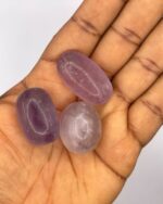 Multicolour Rainbow Fluorite Tumble Stone 1pc - Image 3