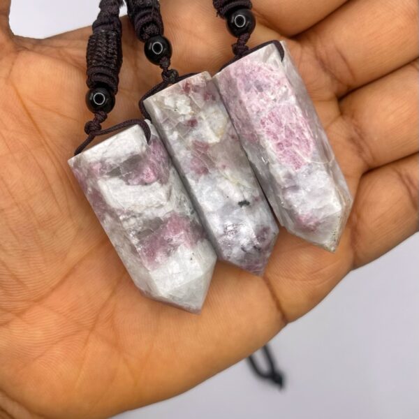 Plum Blossom Tourmaline Necklace 1pc