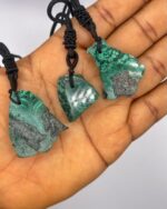 Malachite Crystal Necklace 1pc - Image 2