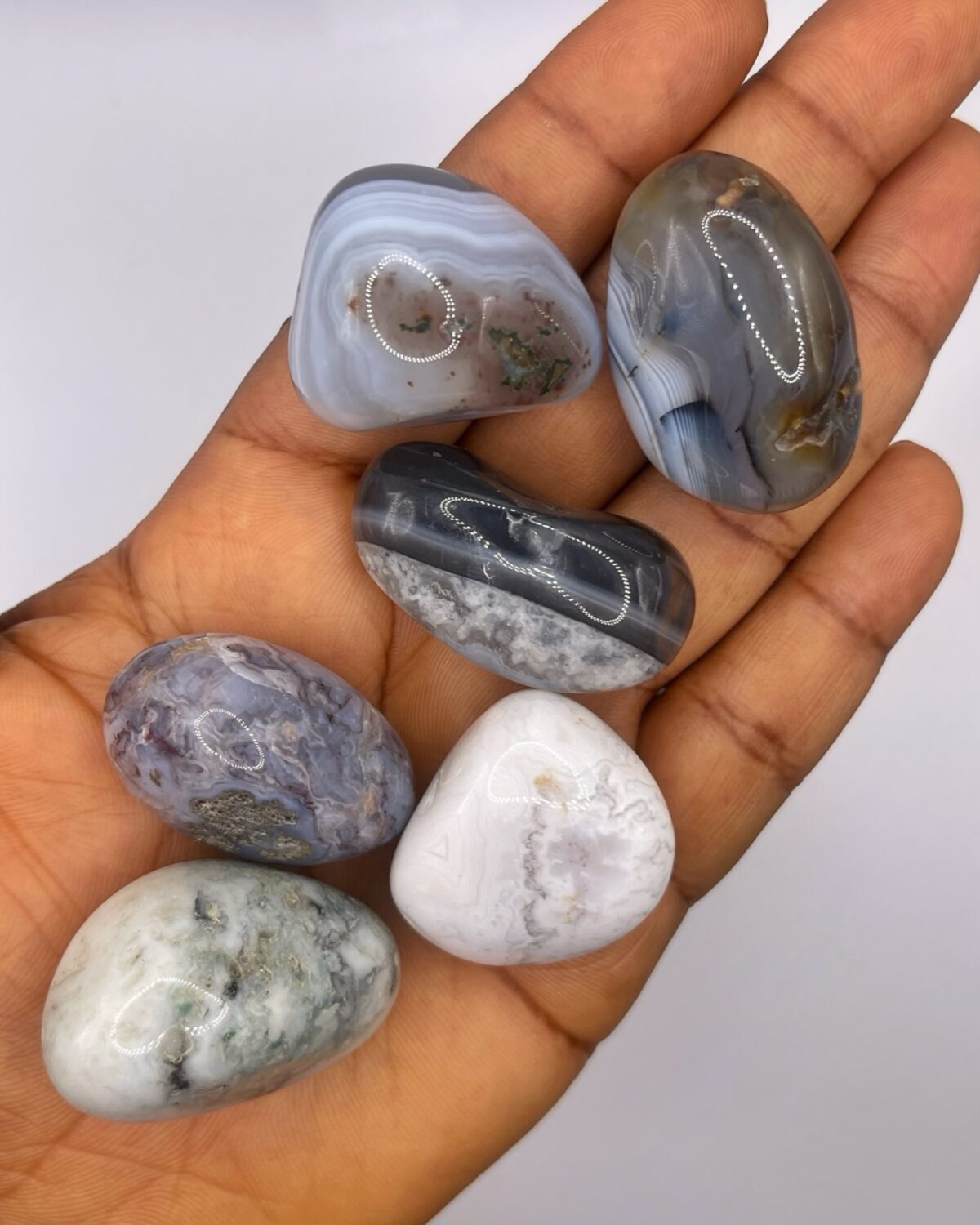 Agate Tumbled Stone 1pc - Image 5