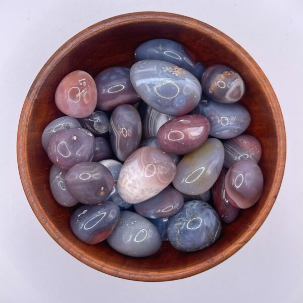 Botswana Agate Crystal Tumbled Stone 1pc