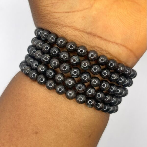 Astrophyllite Crystal Bracelet 1pc 6mm