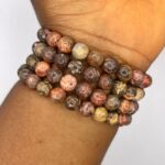 Leopard Skin Jasper Bracelet 1pc