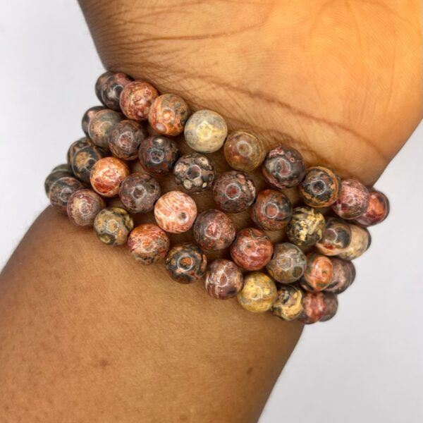 Leopard Skin Jasper Bracelet 1pc