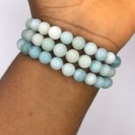 Amazonite Crystal Bracelet 1pc