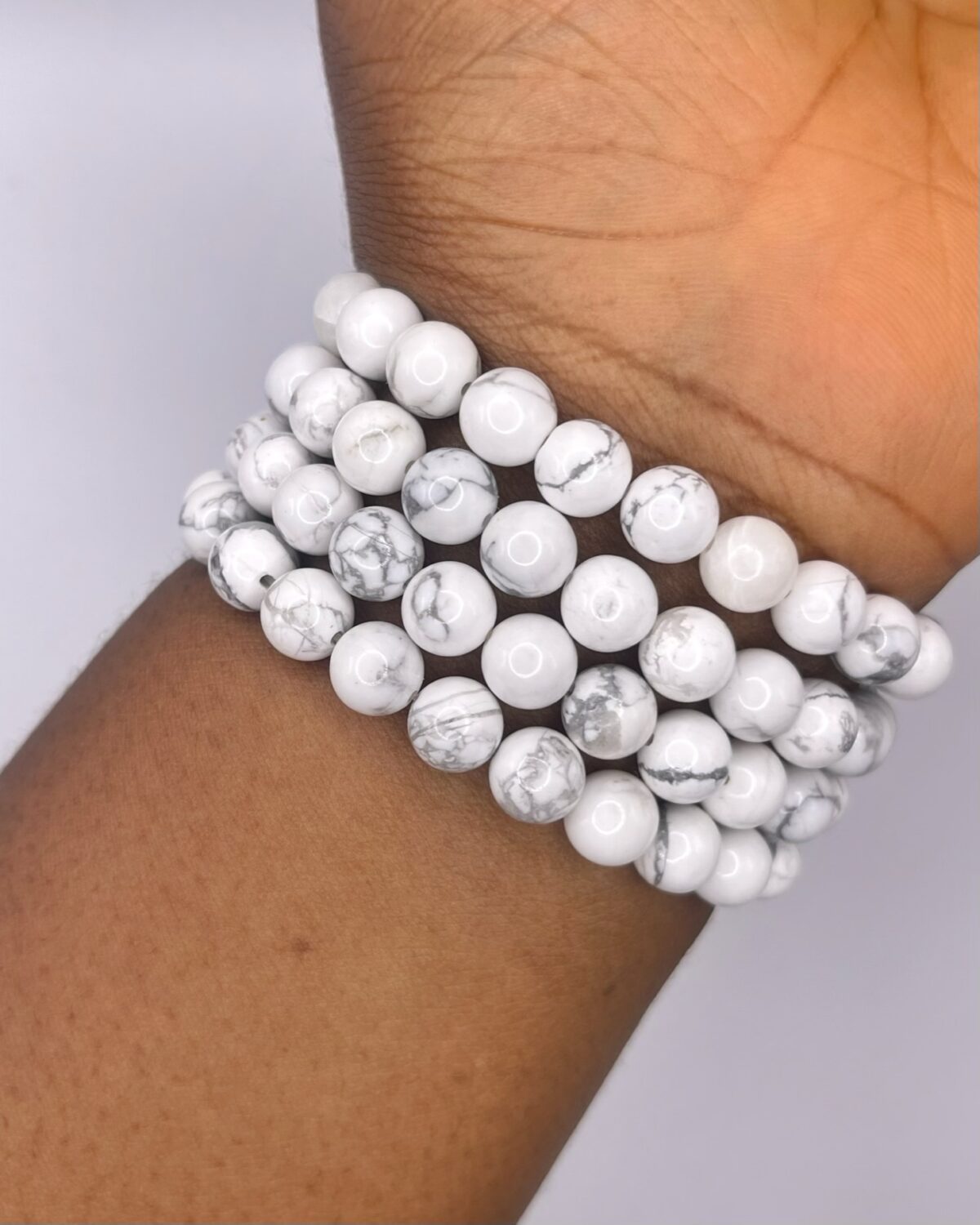 Howlite Bracelet 1pc - Image 1