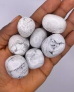 Howlite Tumbled Stone 1pc - Image 2
