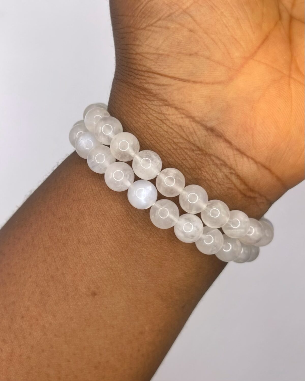 Moonstone Crystal Bracelet 1pc - Image 1