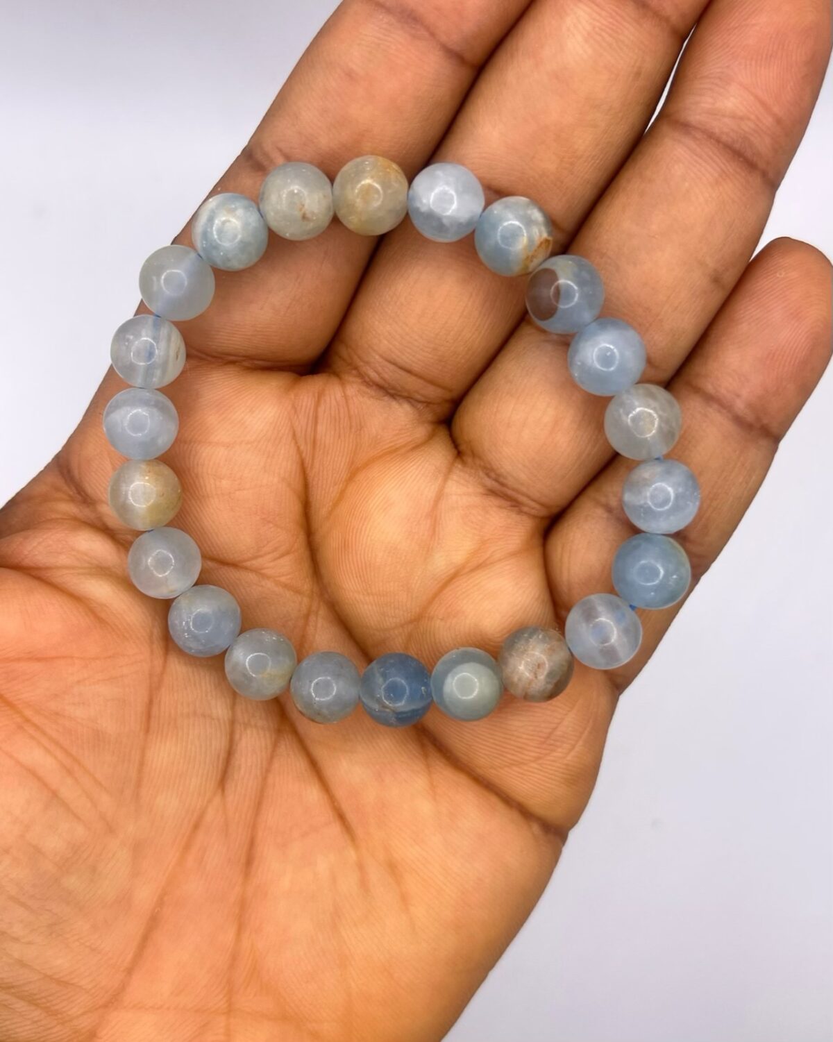 Blue Onyx Crystal Bracelet 1pc - Image 1