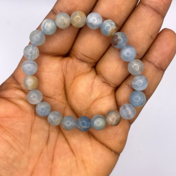 Blue Onyx Crystal Bracelet 1pc
