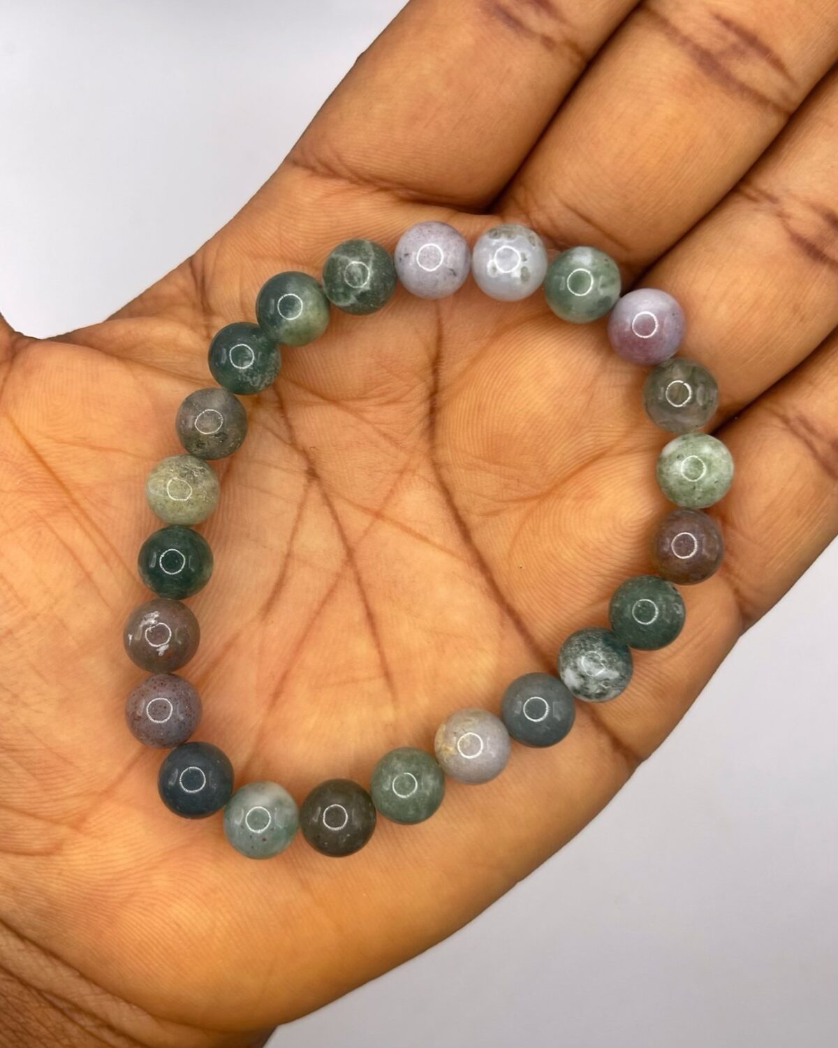 Indian Agate Bracelet 1pc - Image 1