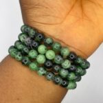 Ruby Zoisite Crystal Bracelet 1pc