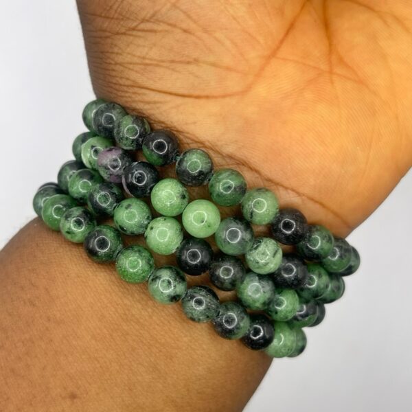 Ruby Zoisite Crystal Bracelet 1pc