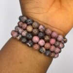Rhodonite Crystal Bracelet