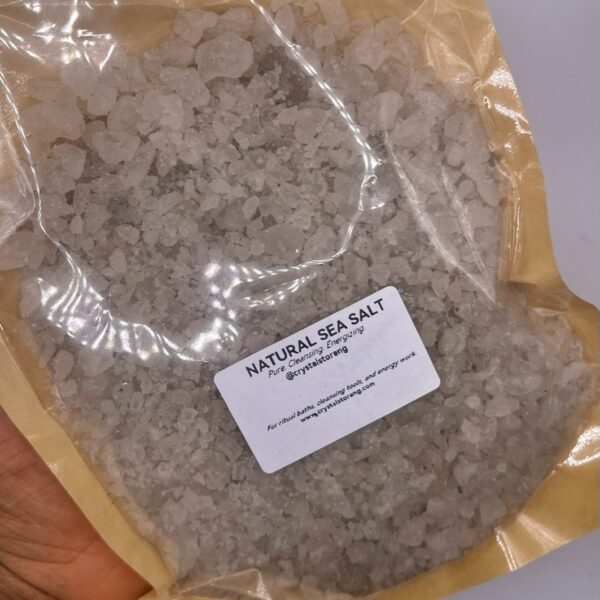 Natural Unprocessed Sea Salt 500g