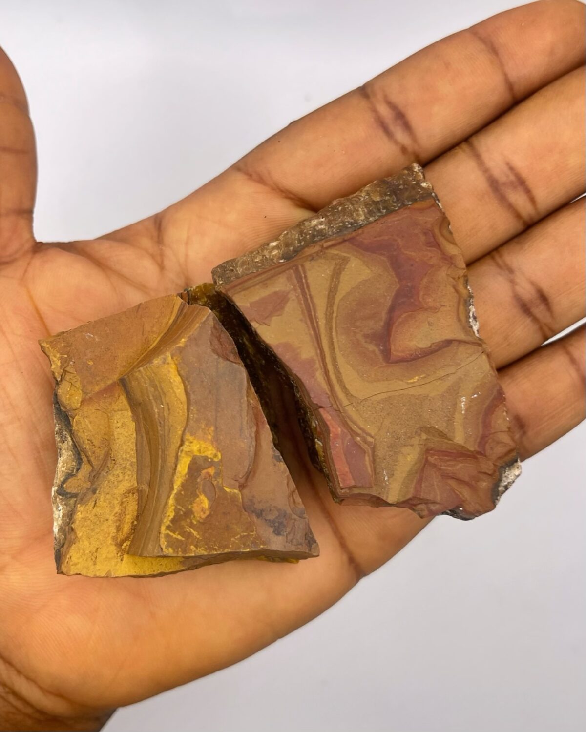 Tiger's Eye Crystal Raw Stone Tiger eye 1pc - Image 2