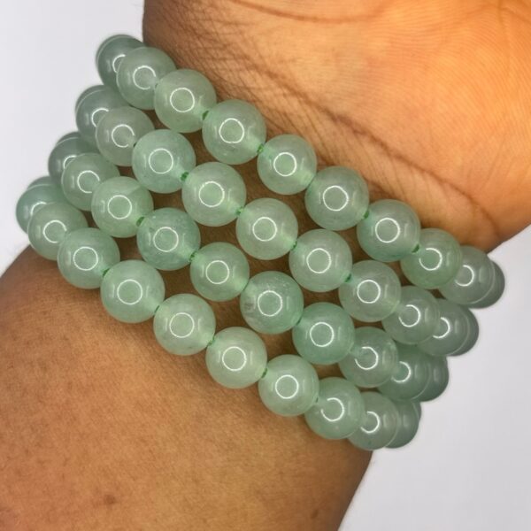 Green Aventurine Crystal Bracelet 1pc