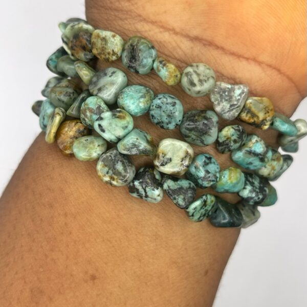 African Turquoise Jasper Bracelet 1pc