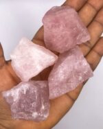 Raw Rose Quartz Crystal Stone 1pc