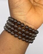 Smoky Quartz (Smokey Quartz) Crystal Bracelet 1pc