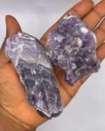 Raw Chevron/Dream Amethyst Crystal Stone  1pc - Image 2