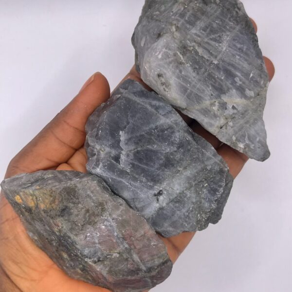 Labradorite Raw Stone 1pc (Purple Sheen)