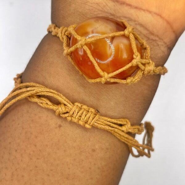 Handwoven Crystal Pocket Bracelet Crystal Not Included - 1pc